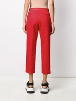 Thumbnail for your product : Marni Mid-Rise Cropped Straight-Leg Trousers