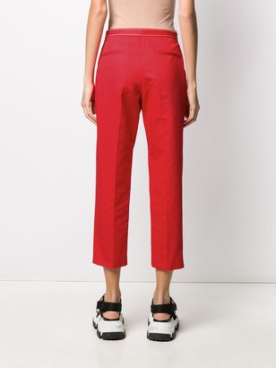 Marni Mid-Rise Cropped Straight-Leg Trousers