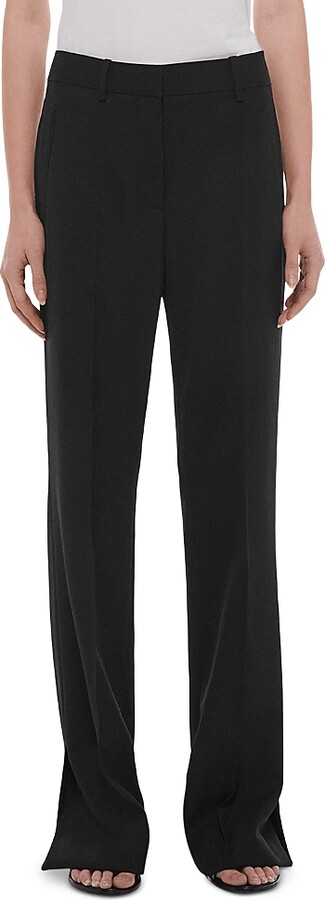 Helmut Lang Gab Bootcut Wool Pants