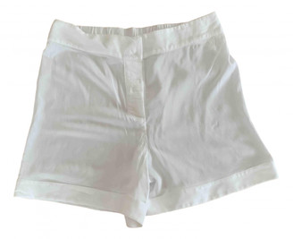 La Perla White Silk Shorts for Women