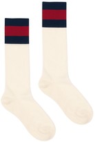 Thumbnail for your product : Gucci Web detail socks