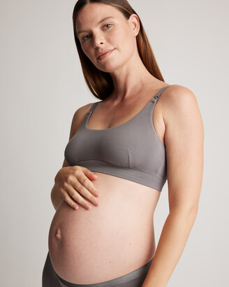Quince Micromodal Low Support Maternity & Nursing Bra