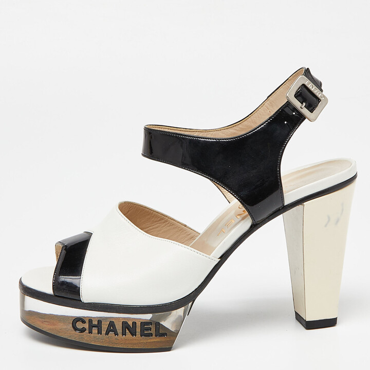 Chanel blue sandals - Gem