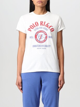 Polo Ralph Lauren T-shirt with print - ShopStyle