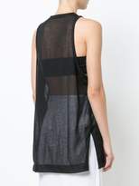 Thumbnail for your product : OSKLEN sheer tank top