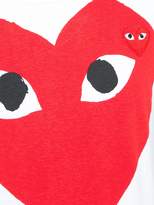Thumbnail for your product : Comme des Garcons Play heart print and application T-shirt