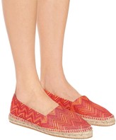 Thumbnail for your product : Missoni x Castaner knit espadrilles