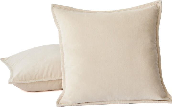 Coyuchi Velveteen Organic Cotton Pillow Cover
