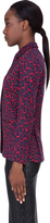 Thumbnail for your product : Christopher Kane Red Wool Leopard Blazer