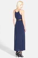 Thumbnail for your product : Myne Mesh Inset Silk Maxi Dress