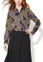 Thumbnail for your product : Thakoon Printed Hidden Pocket Blouse