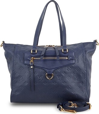 Louis Vuitton 2010 pre-owned Vernis handbag Blue - Louis - Cabas