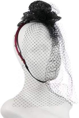 Dolce & Gabbana Embellished Veil Headband