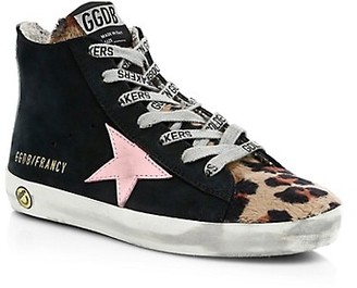 girls leopard sneakers