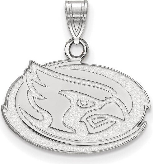 Black Bow Jewelry Co. BlackBowJewelry10kWhiteGoldIowaStateCyclonesNCAASmallPendant