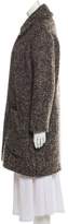 Thumbnail for your product : Chloé Wool-Mohair Tweed Coat