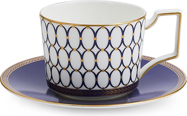Wedgwood Renaissance Gold Tea Cup & Saucer