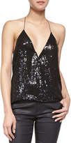Thumbnail for your product : Parker Kae Sequined Halter Top