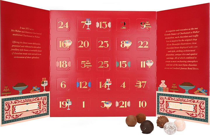 Charbonnel et Walker Chocolate Truffle Christmas Advent Calendar 295g