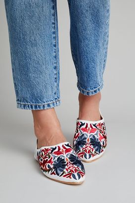 Jeffrey Campbell Sonia Embroidered Mules