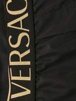 Thumbnail for your product : Versace Logo Band Swim Trunks