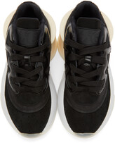 Thumbnail for your product : MM6 MAISON MARGIELA Black 6-Cylinder Sneakers