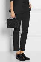 Thumbnail for your product : Karl Lagerfeld Paris K/Rock mini textured-leather shoulder bag