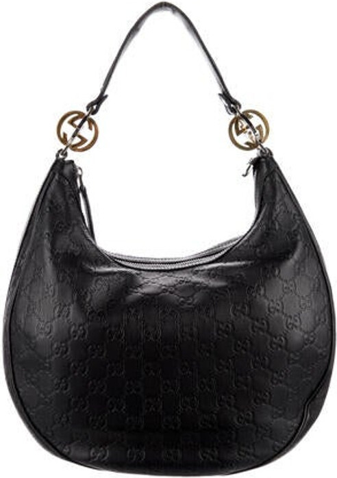Gucci Large GG Signature Twins Hobo - ShopStyle
