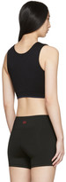Thumbnail for your product : Ernest Leoty Black Seamless Sophie Crop Top