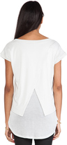 Thumbnail for your product : Heather Wrap Back Tee
