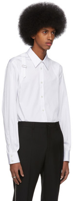 Alexander McQueen White Organic Stretch Cotton Shirt