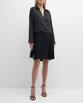 Thumbnail for your product : Marella Zanora Pleated Shift Dress