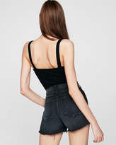 Thumbnail for your product : Express One Eleven Lace-Up Thong Bodysuit