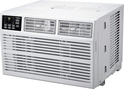 Whirlpool 230V Window Mounted Air Conditioner with Supplemental Heat