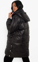 Thumbnail for your product : boohoo Petite Hooded Maxi Puffer Jacket
