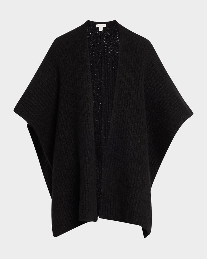 Sofia Cashmere Cashmere Blend Knitted Cape