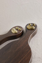 Thumbnail for your product : L'OBJET + Haas Brothers Cheese Louise Set Of Two Wood And Gold-tone Serving Boards - Brown
