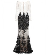 Thumbnail for your product : Murad Zuhair Sequin silk chiffon dress