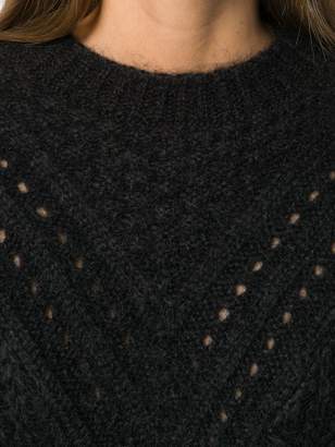Alberta Ferretti Textured-Knit Jumper