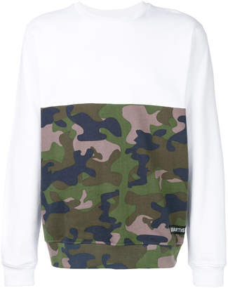 Les (Art)ists printed camouflage sweatshirt