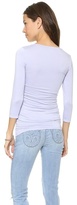 Thumbnail for your product : Three Dots Double Layer Scoop Neck Top