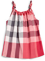 Thumbnail for your product : Burberry Girl's Check Tank Top