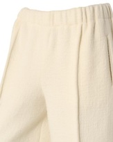 Thumbnail for your product : Barbara Bui Astrakhan Effect Wool Wide Leg Trousers