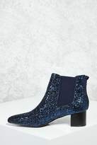 Thumbnail for your product : Forever 21 Glitter Chelsea Boots