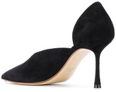 Thumbnail for your product : Francesco Russo Mid-Heel D'orsay Pumps