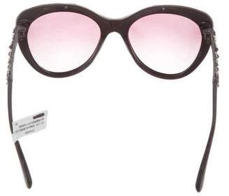 Chanel Cat-Eye Bijou Sunglasses