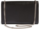 medium kate leather wallet on a chain