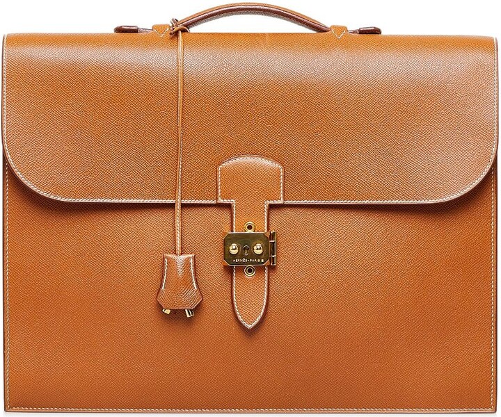 Hermes pre-owned Sac à Dépêches briefcase - ShopStyle Satchels