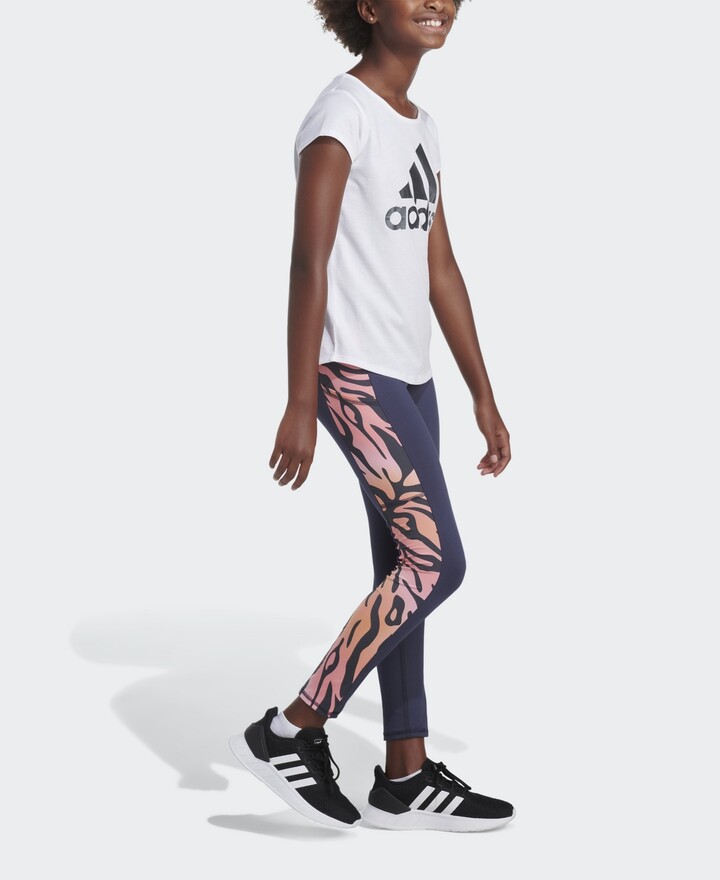 adidas Big Girls Aeroready All Over Print Cell Pocket Tights - ShopStyle