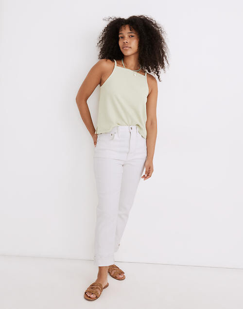 Madewell White Women's Straight-Leg Jeans | Shop the world's 